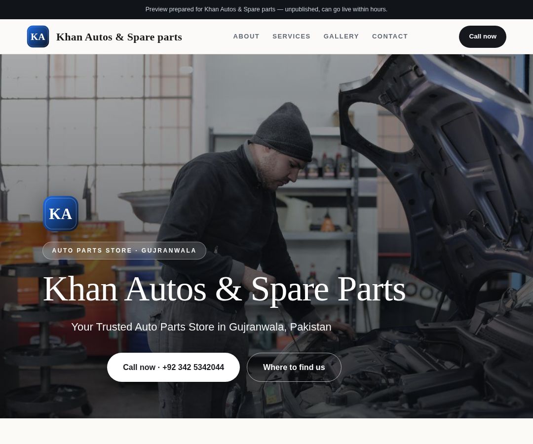 Khan Autos & Spare parts