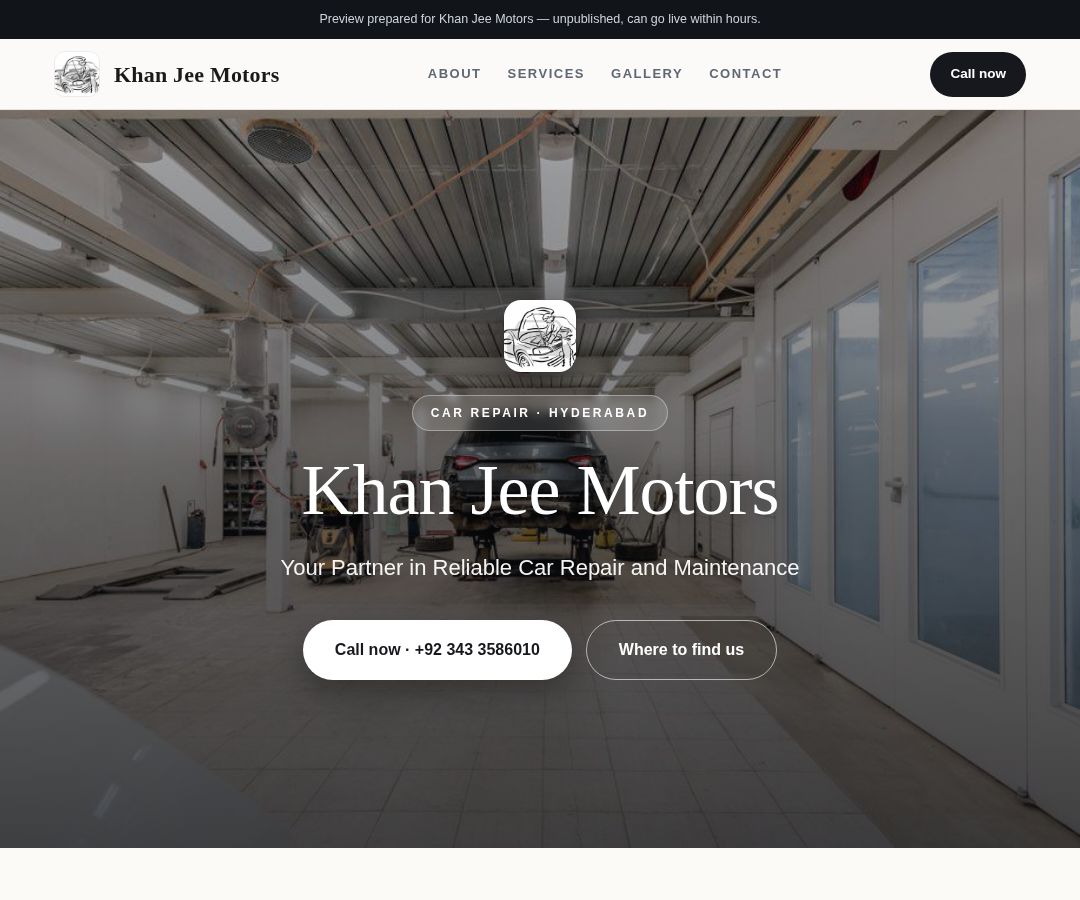 Khan Jee Motors