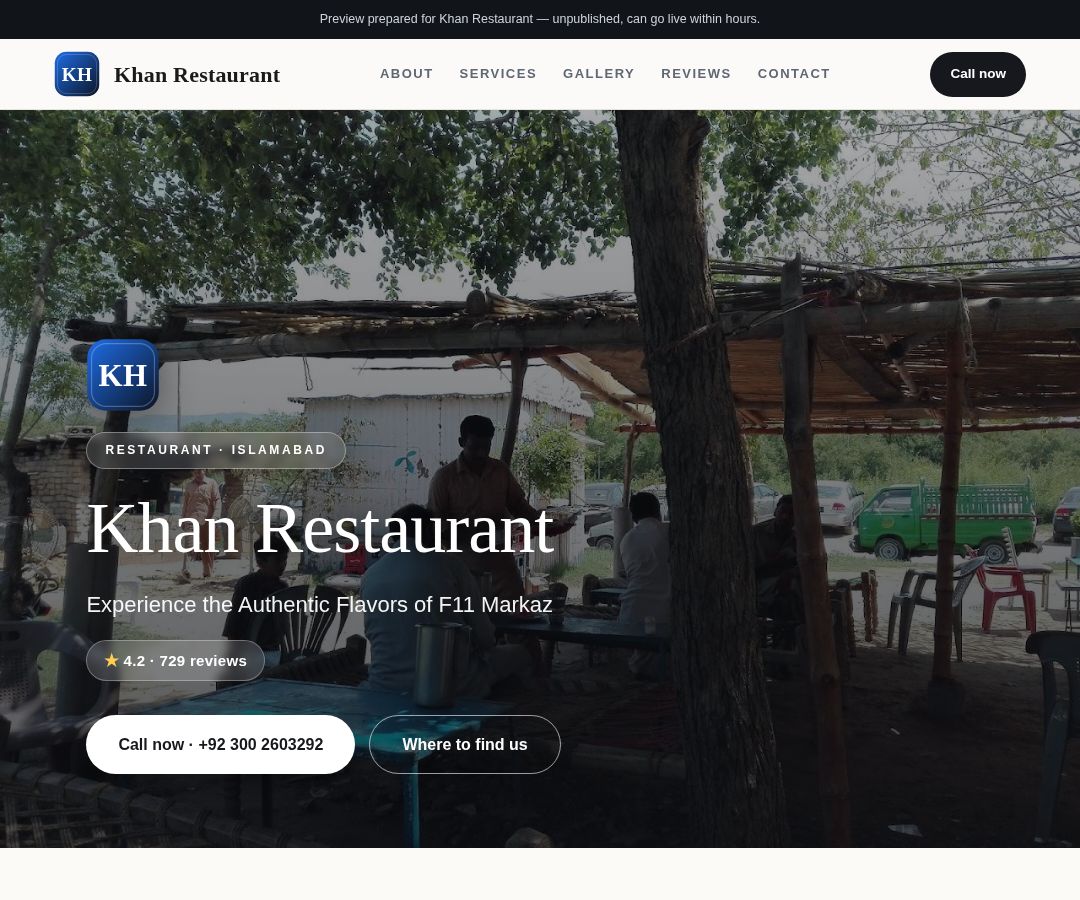 Khan Restaurant