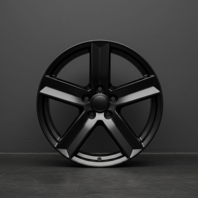 Matte Black 5-Spoke alloy rim, 16