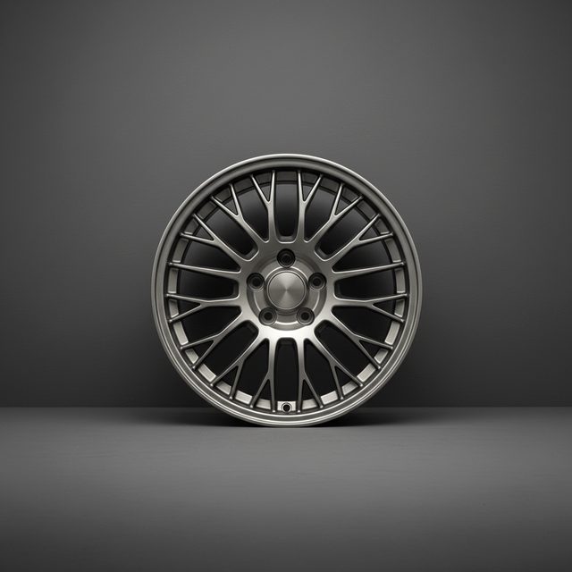Gunmetal Mesh alloy rim, 16