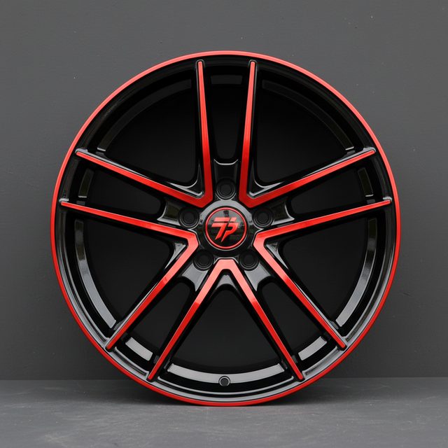 Black & Red Sport alloy rim, 17