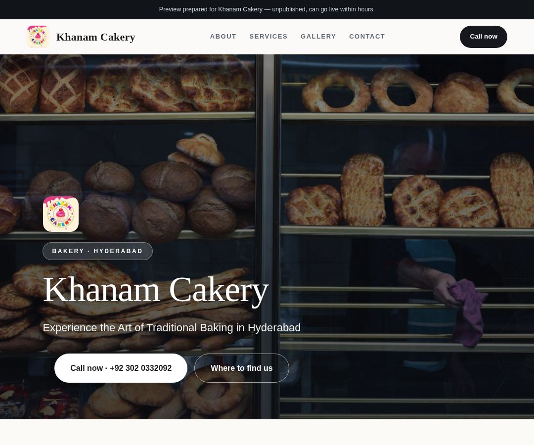 Khanam Cakery