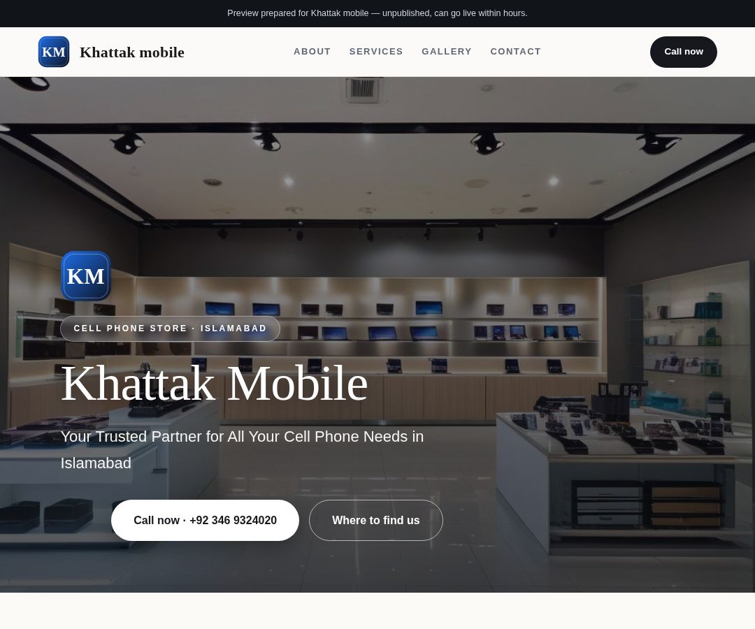 Khattak mobile