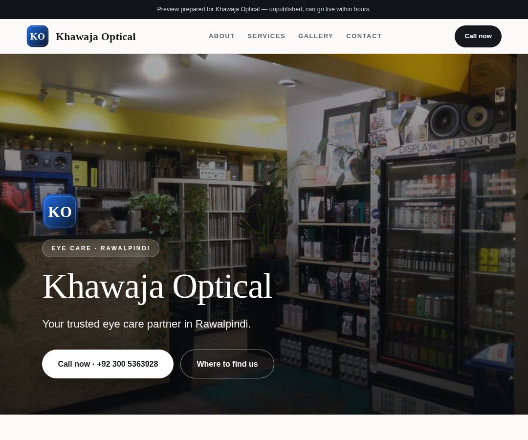 Khawaja Optical