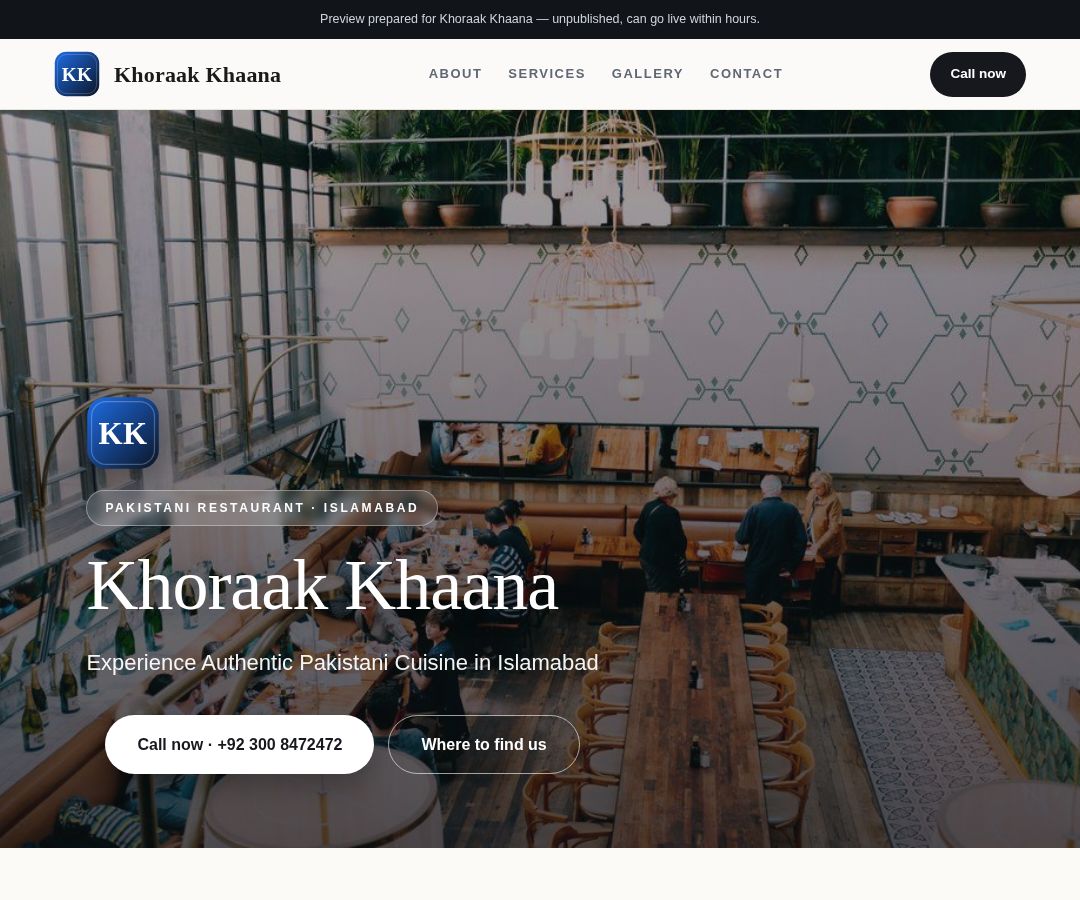 Khoraak Khaana