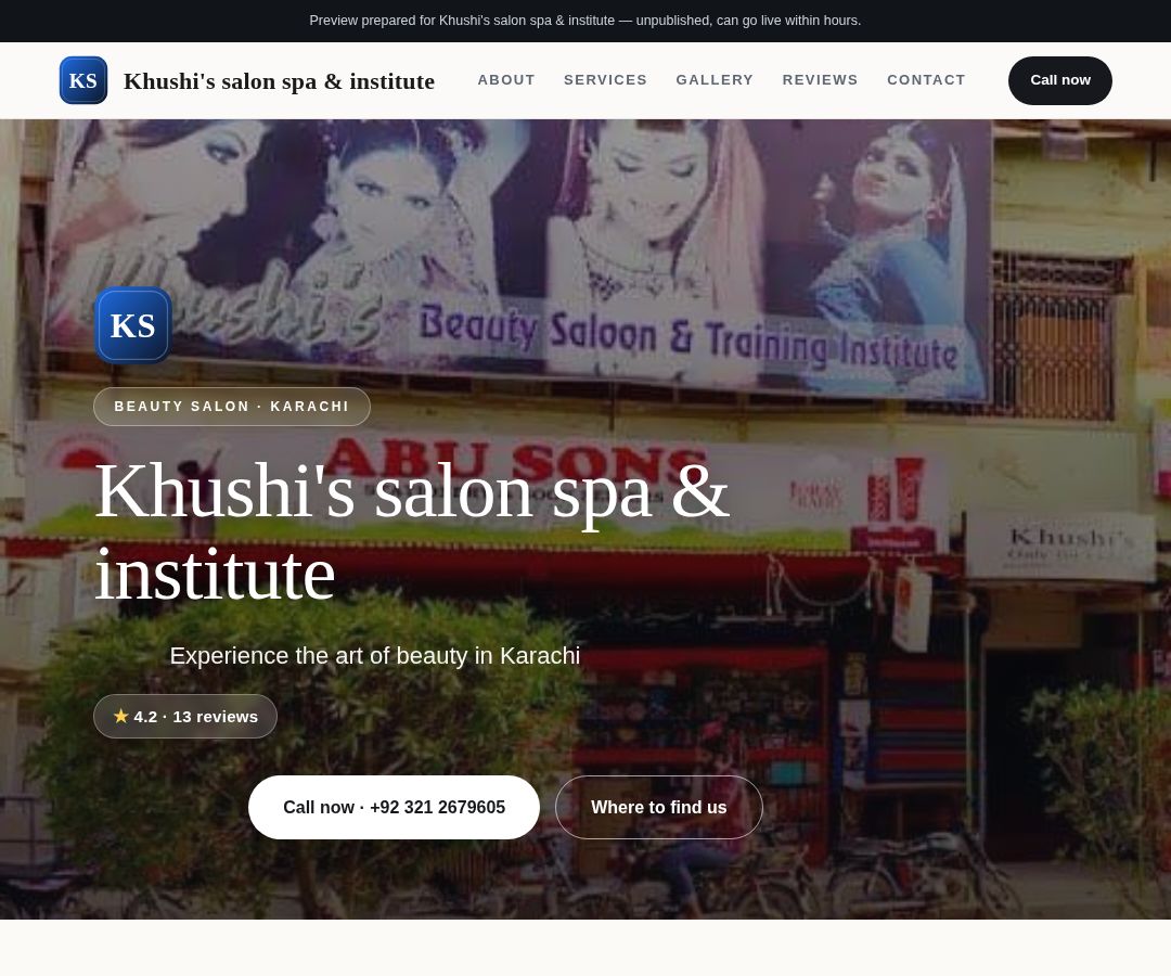 Khushi's salon spa & institute
