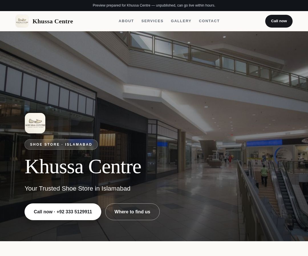 Khussa Centre