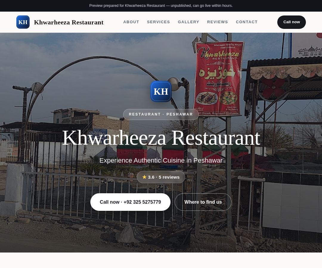 Khwarheeza Restaurant