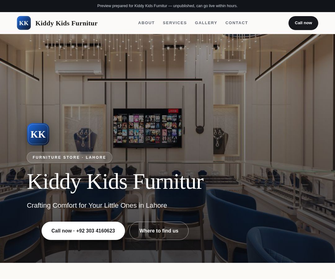 Kiddy Kids Furnitur