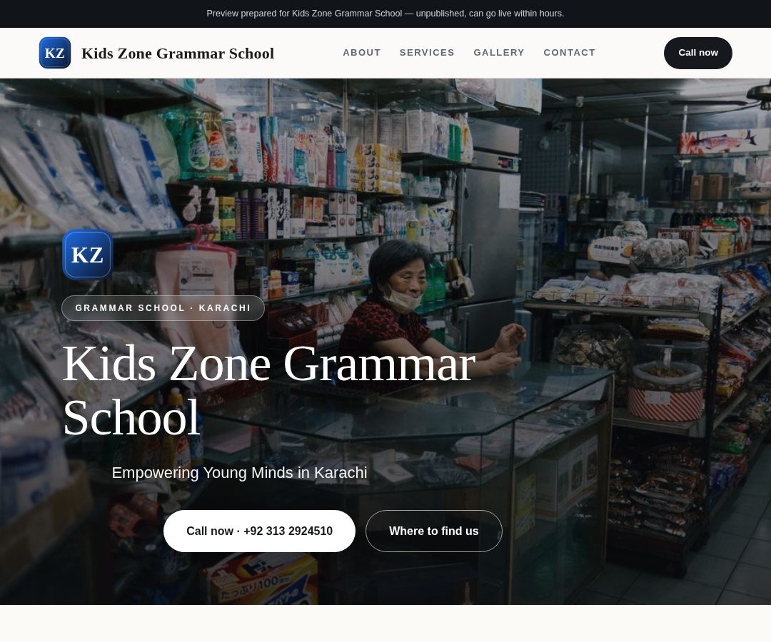Kids Zone Grammar School