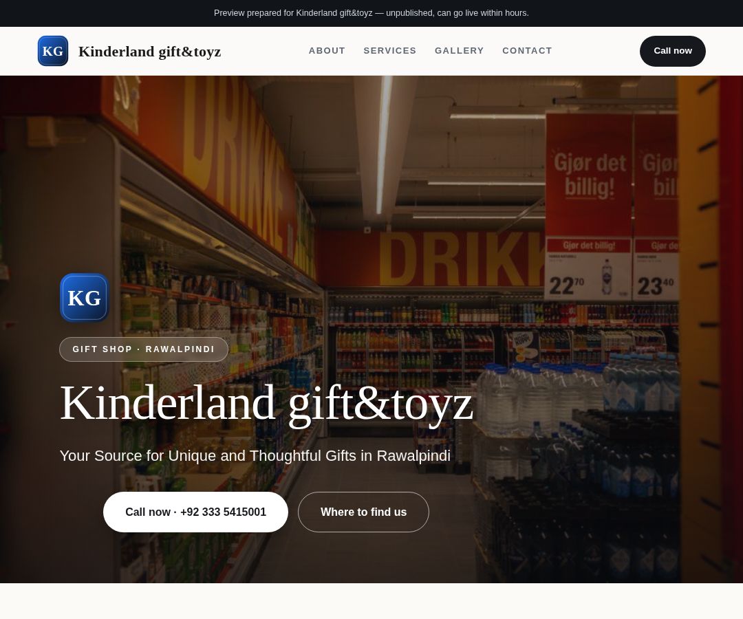 Kinderland gift&toyz