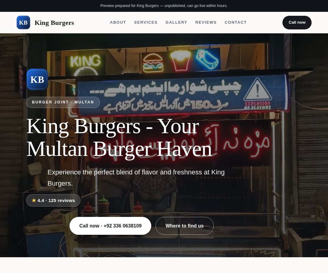 King Burgers