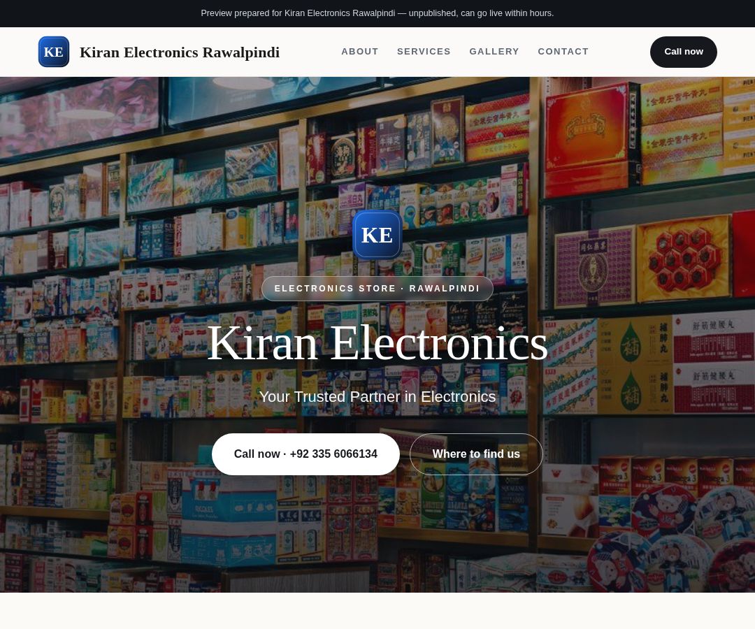Kiran Electronics Rawalpindi