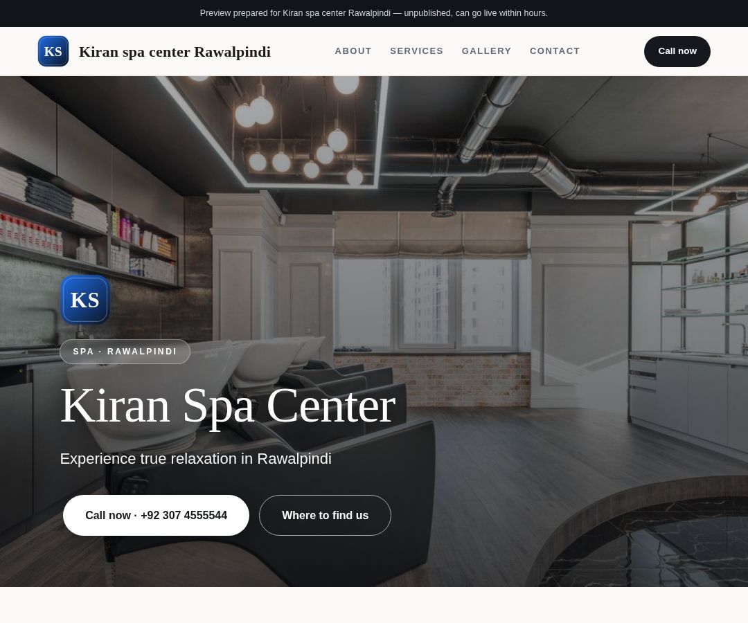 Kiran spa center Rawalpindi
