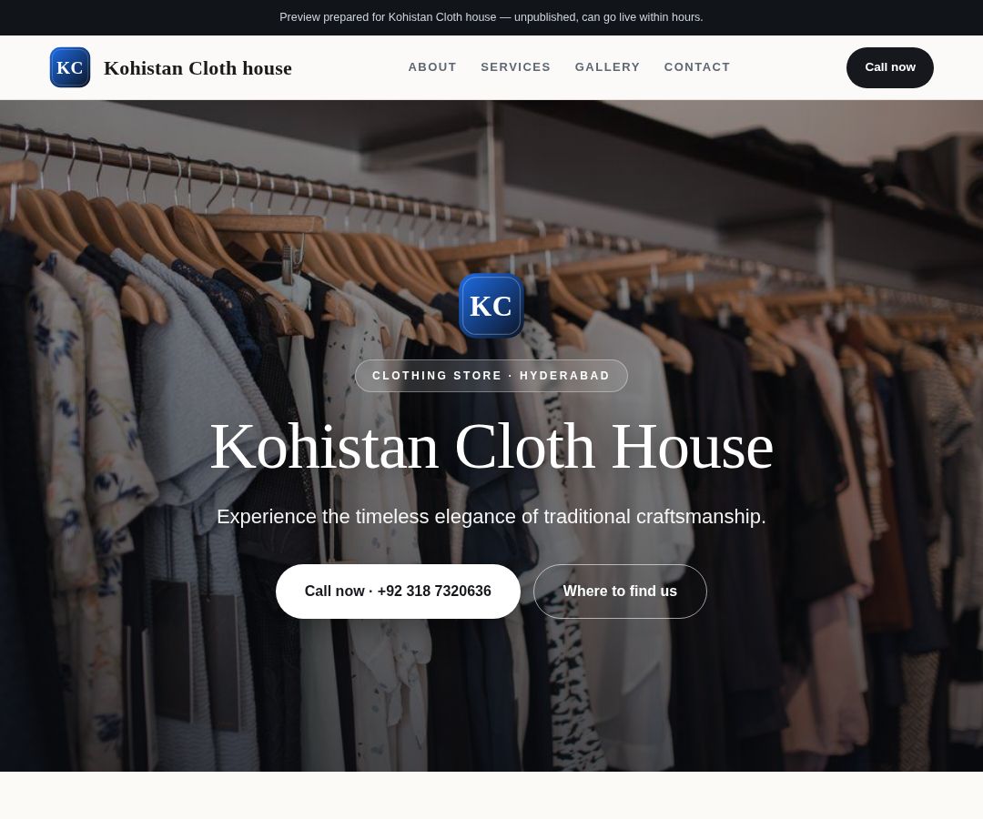 Kohistan Cloth house