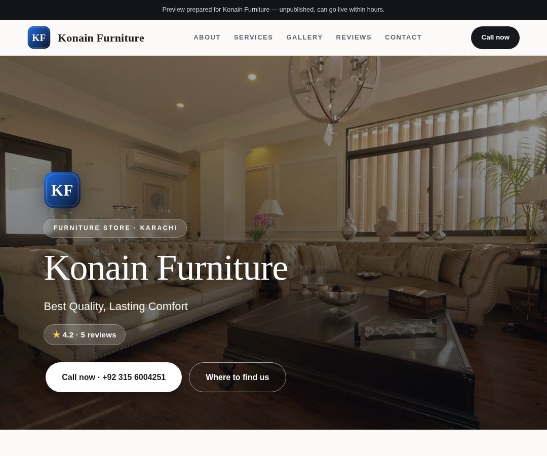Konain Furniture