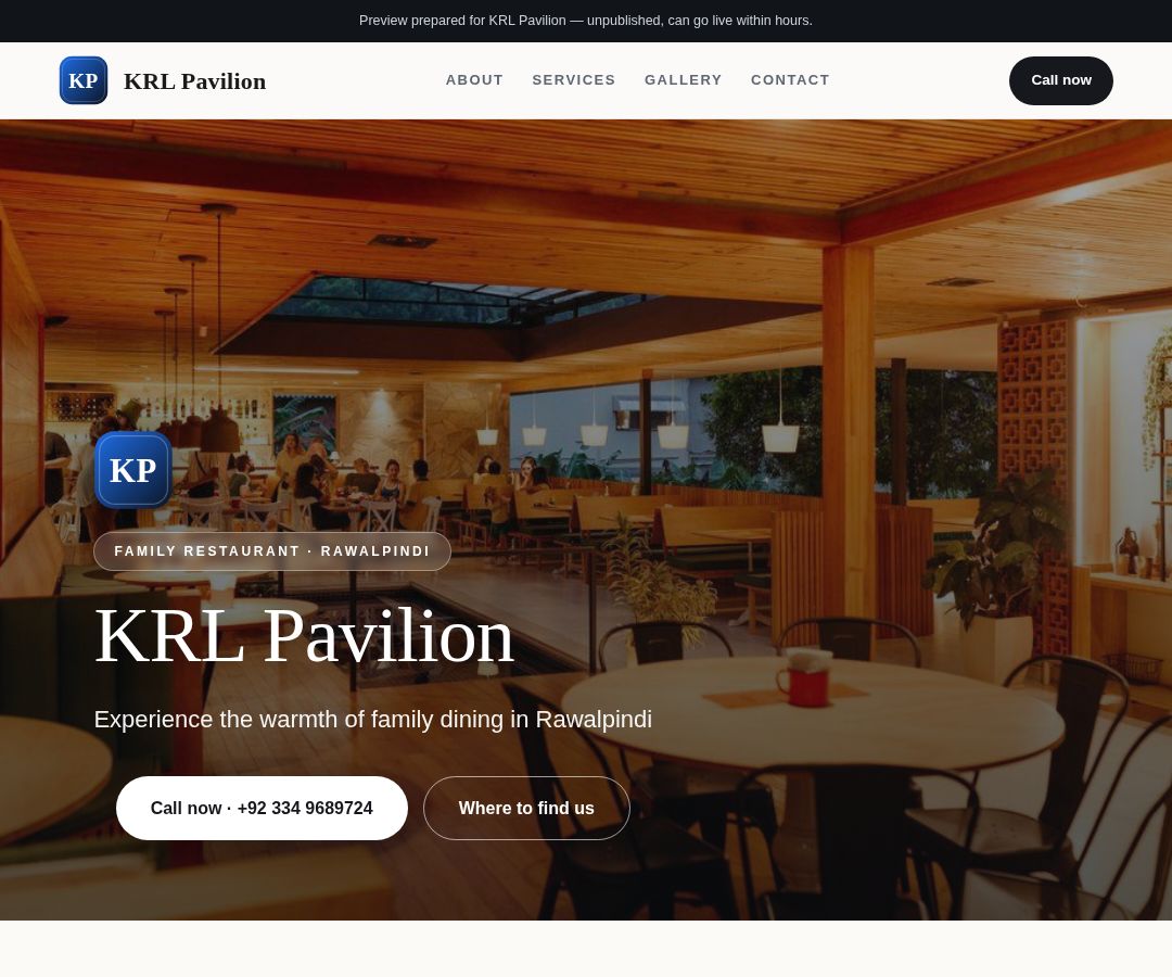 KRL Pavilion