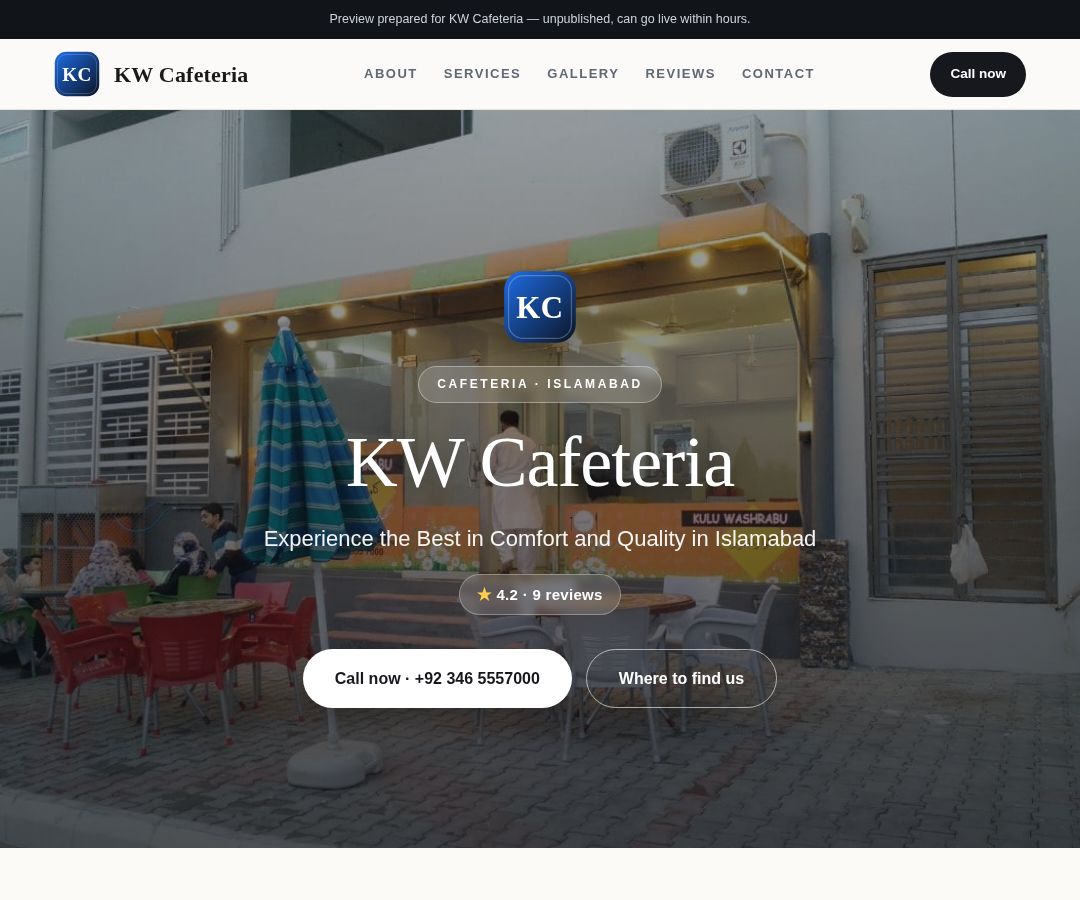 KW Cafeteria