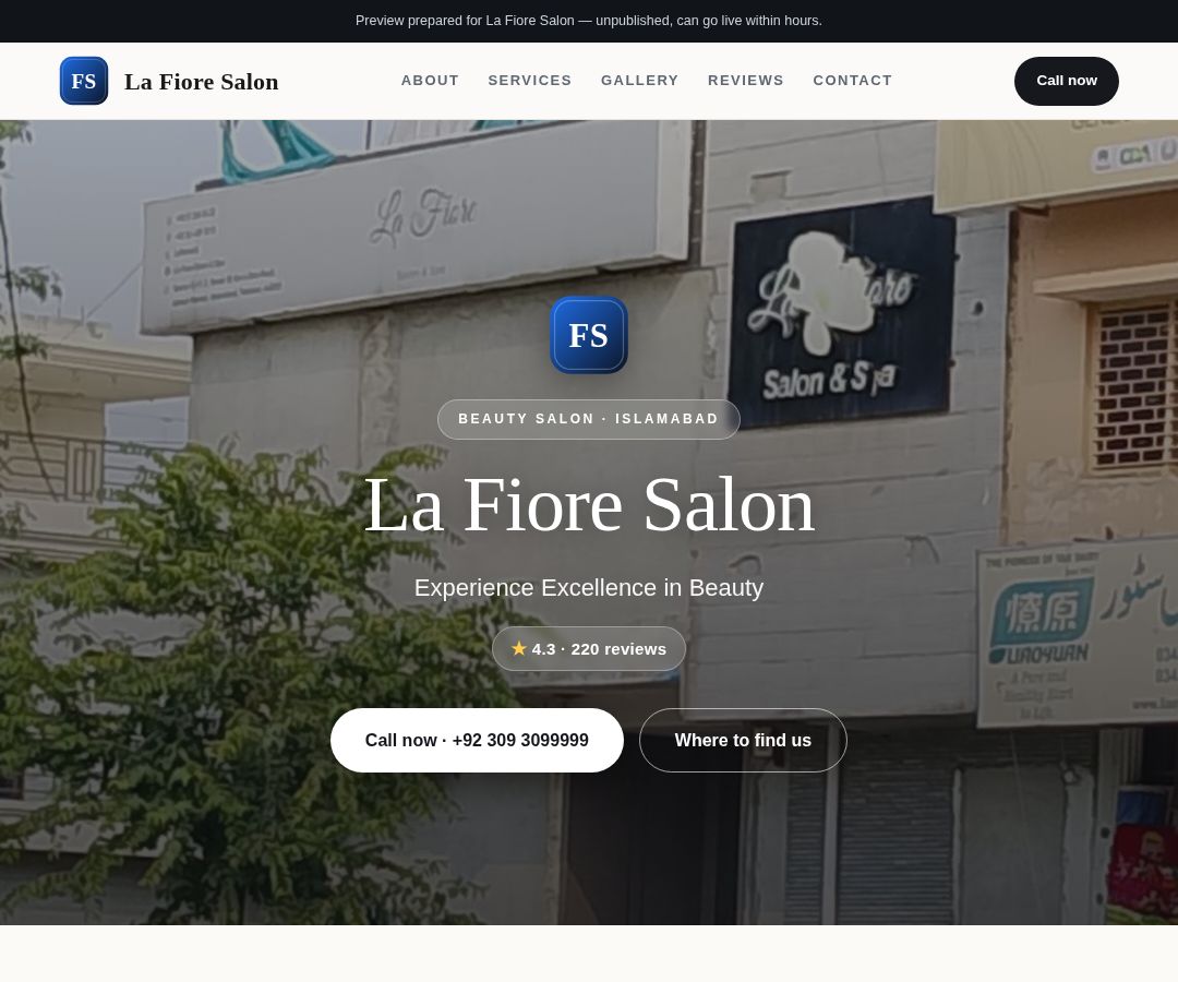La Fiore Salon