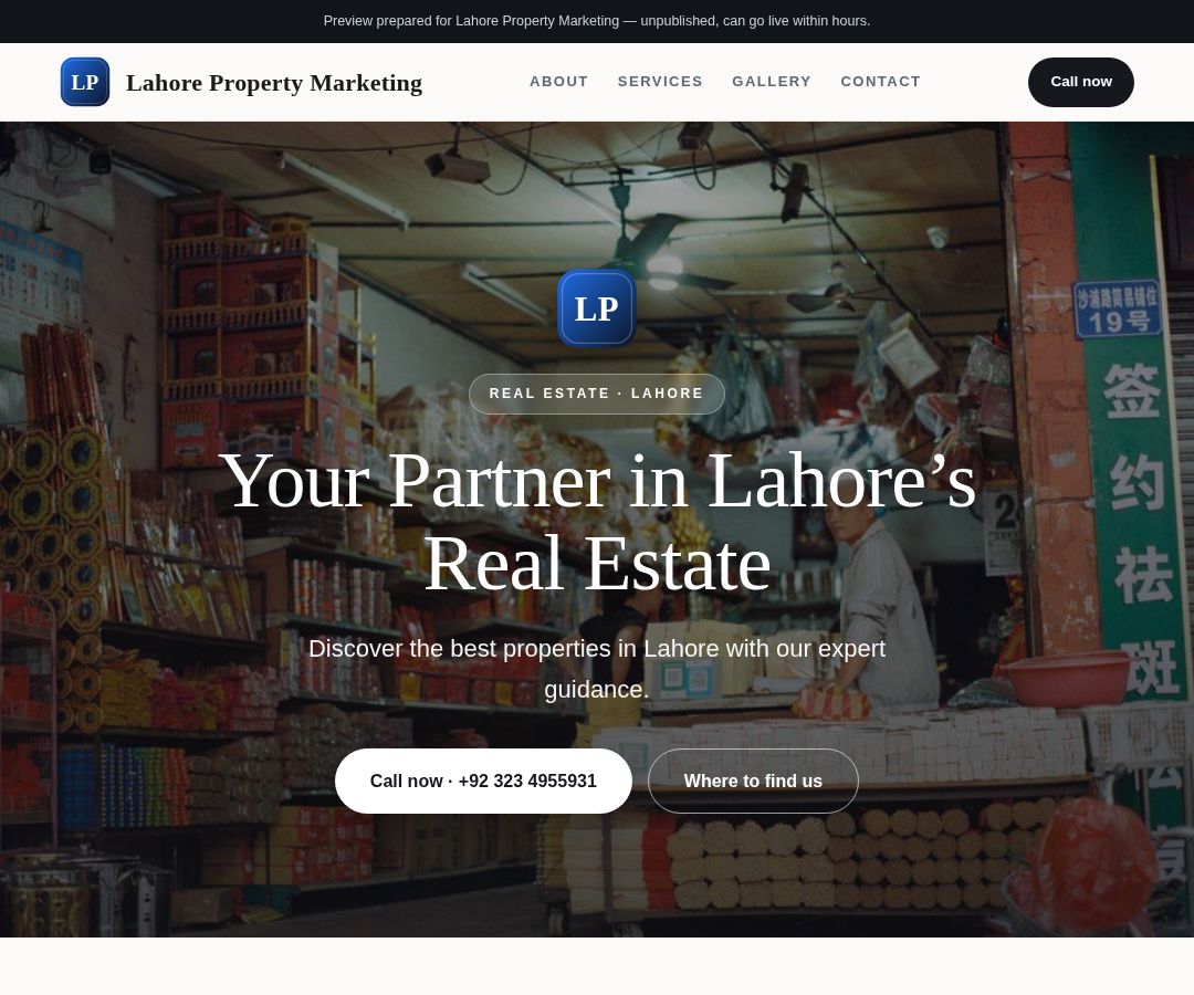 Lahore Property Marketing
