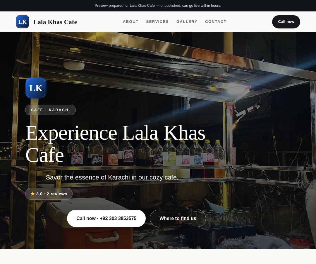 Lala Khas Cafe