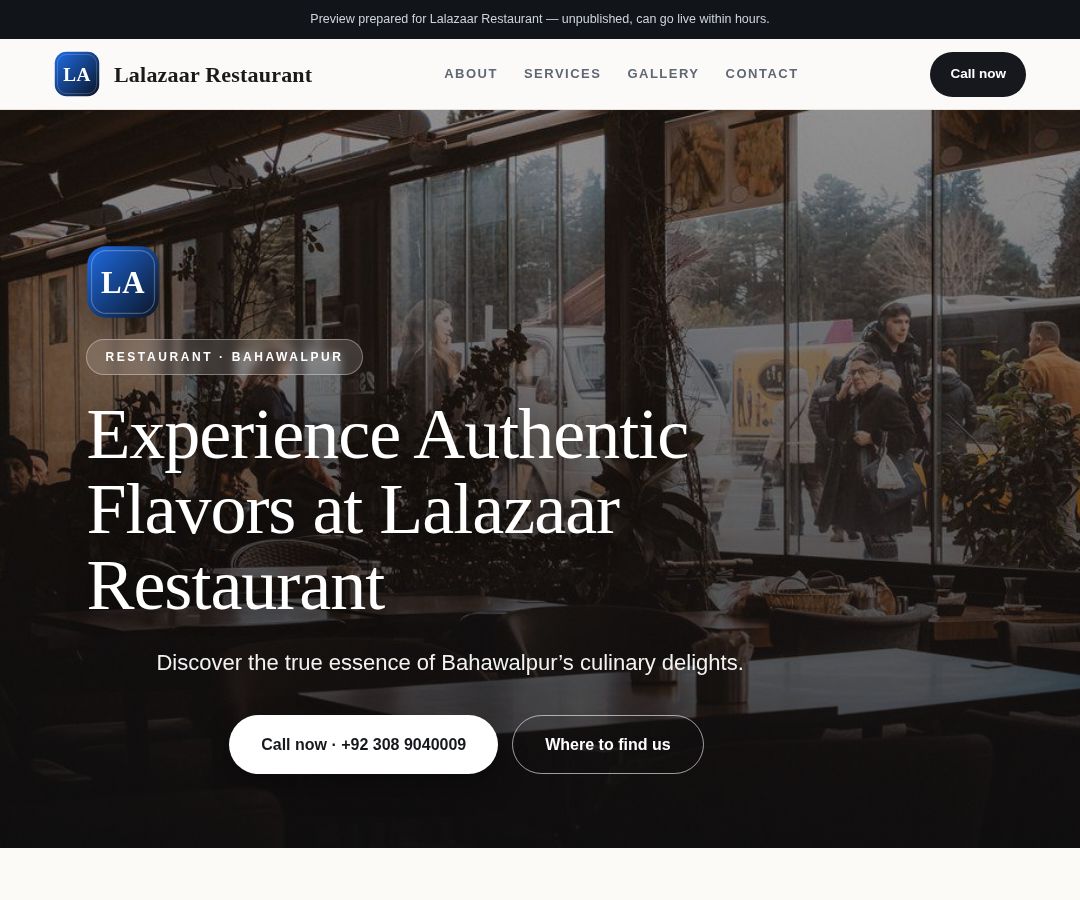 Lalazaar Restaurant