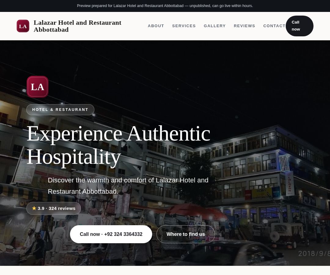 Lalazar Hotel and Restaurant Abbottabad