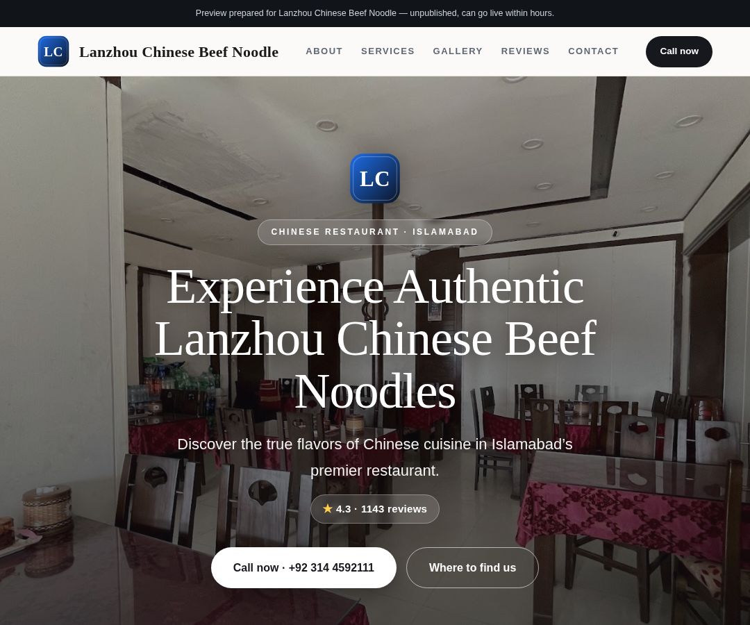 Lanzhou Chinese Beef Noodle