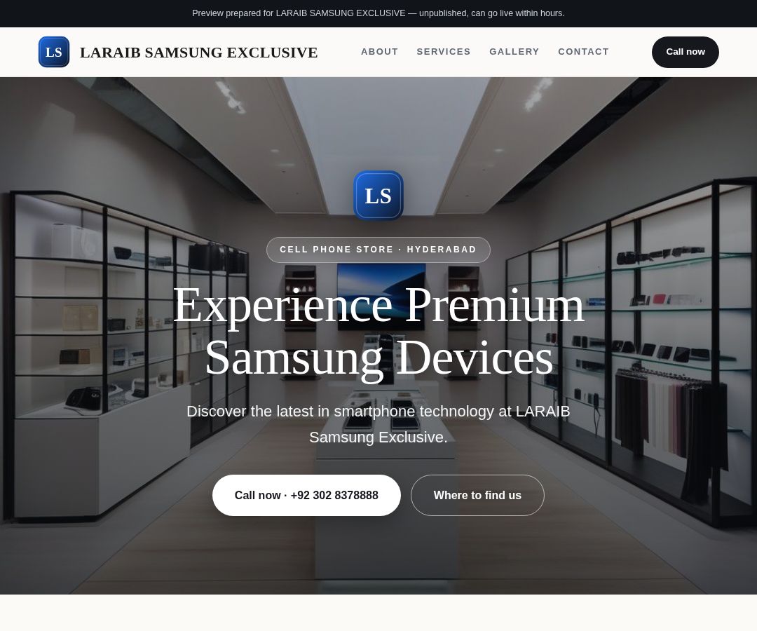 LARAIB SAMSUNG EXCLUSIVE