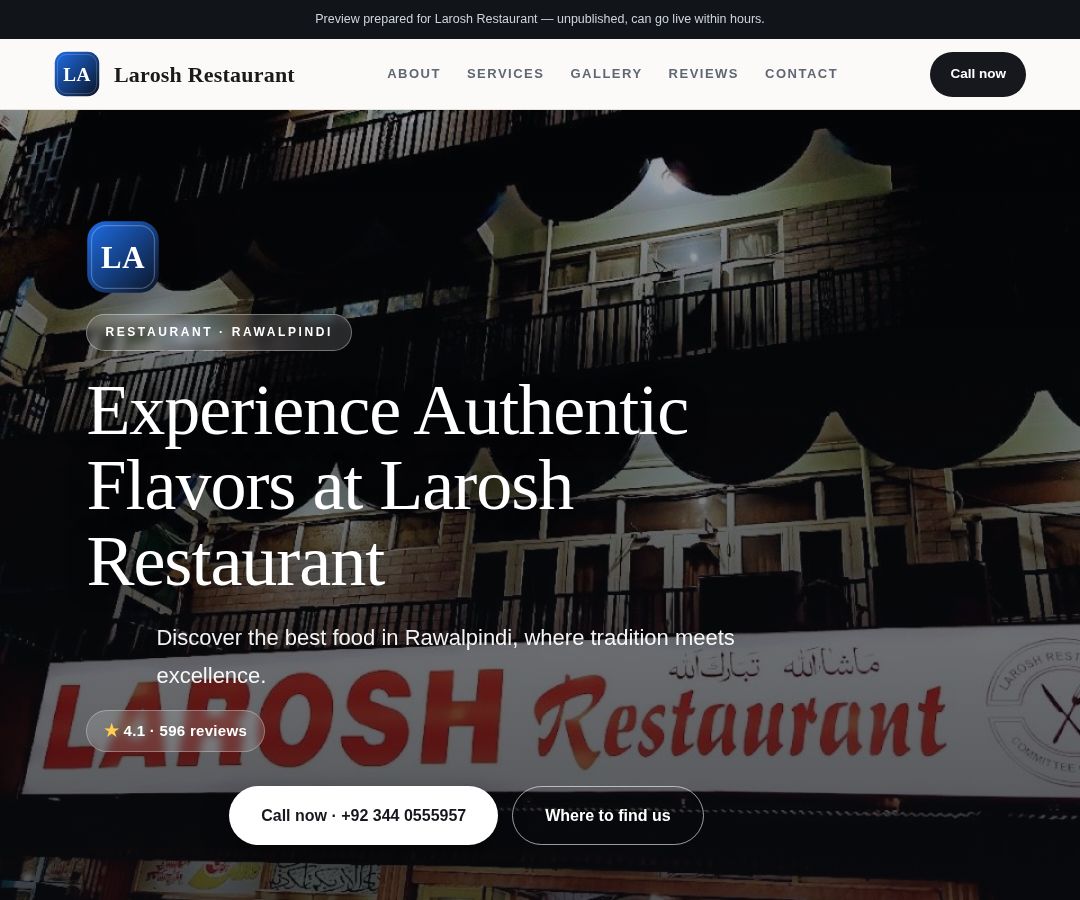 Larosh Restaurant
