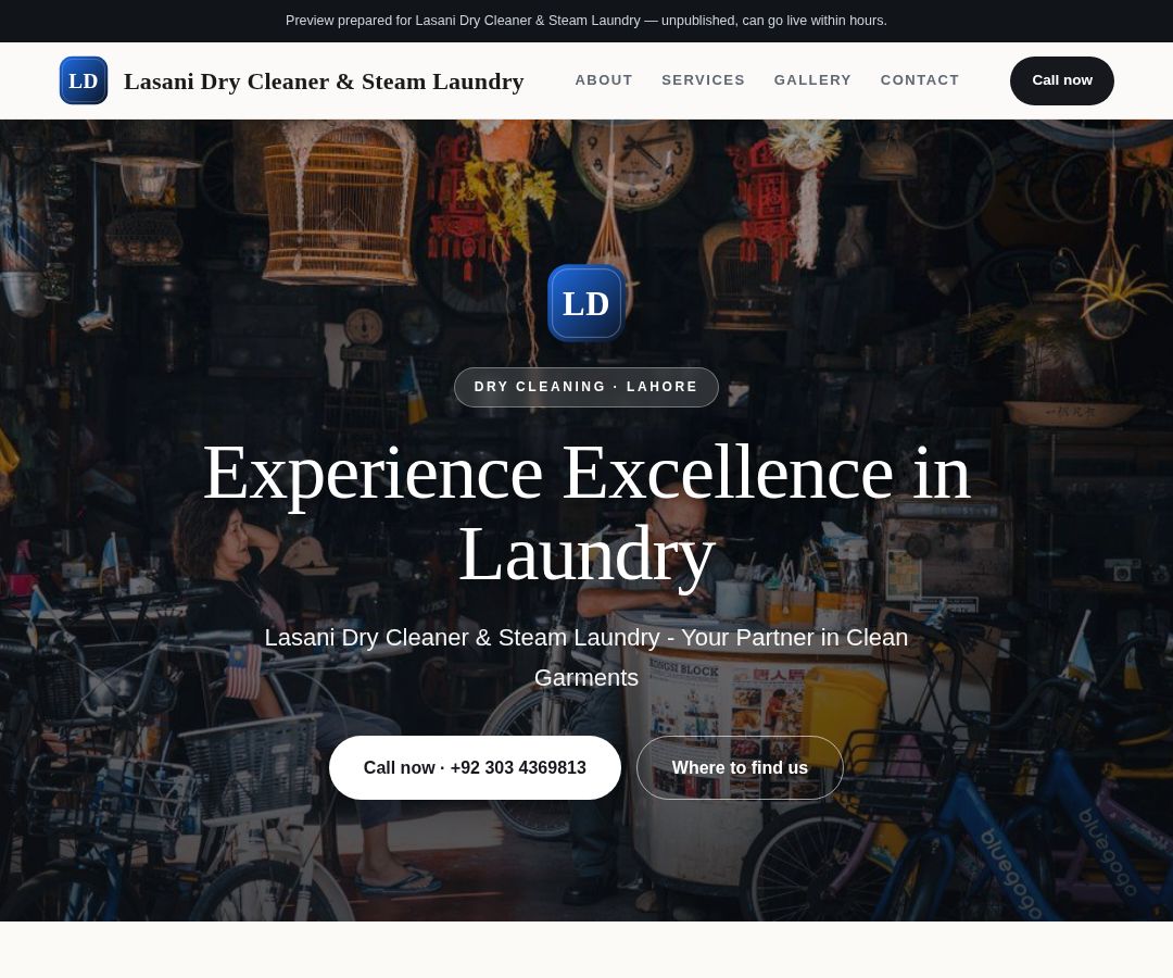 Lasani Dry Cleaner & Steam Laundry
