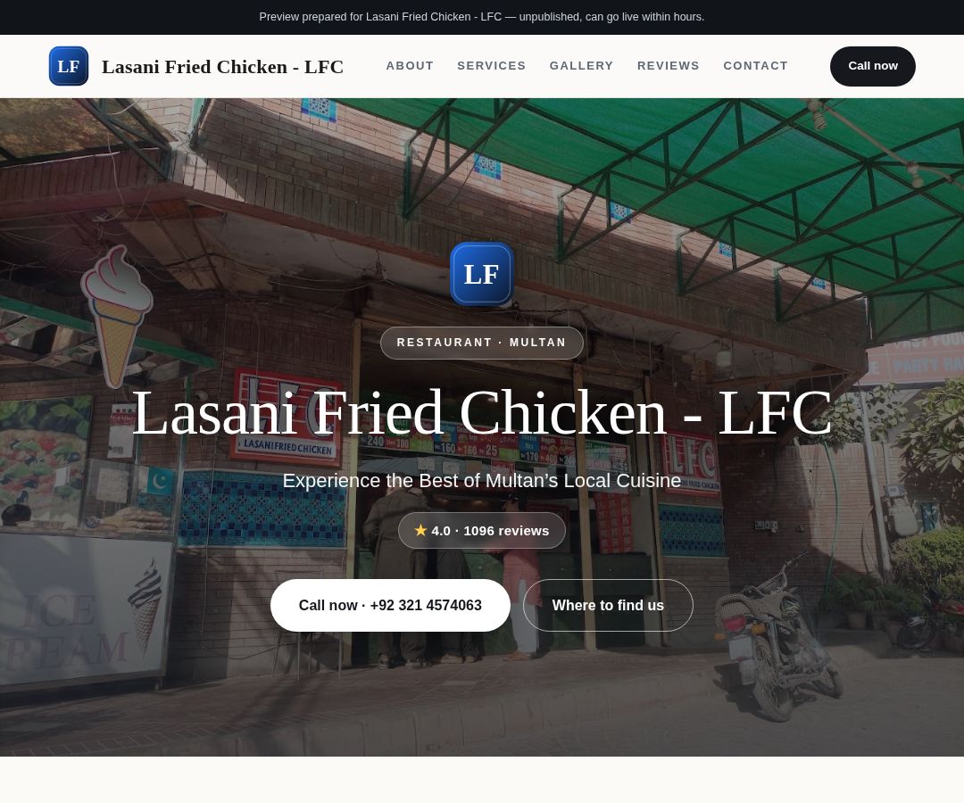 Lasani Fried Chicken - LFC