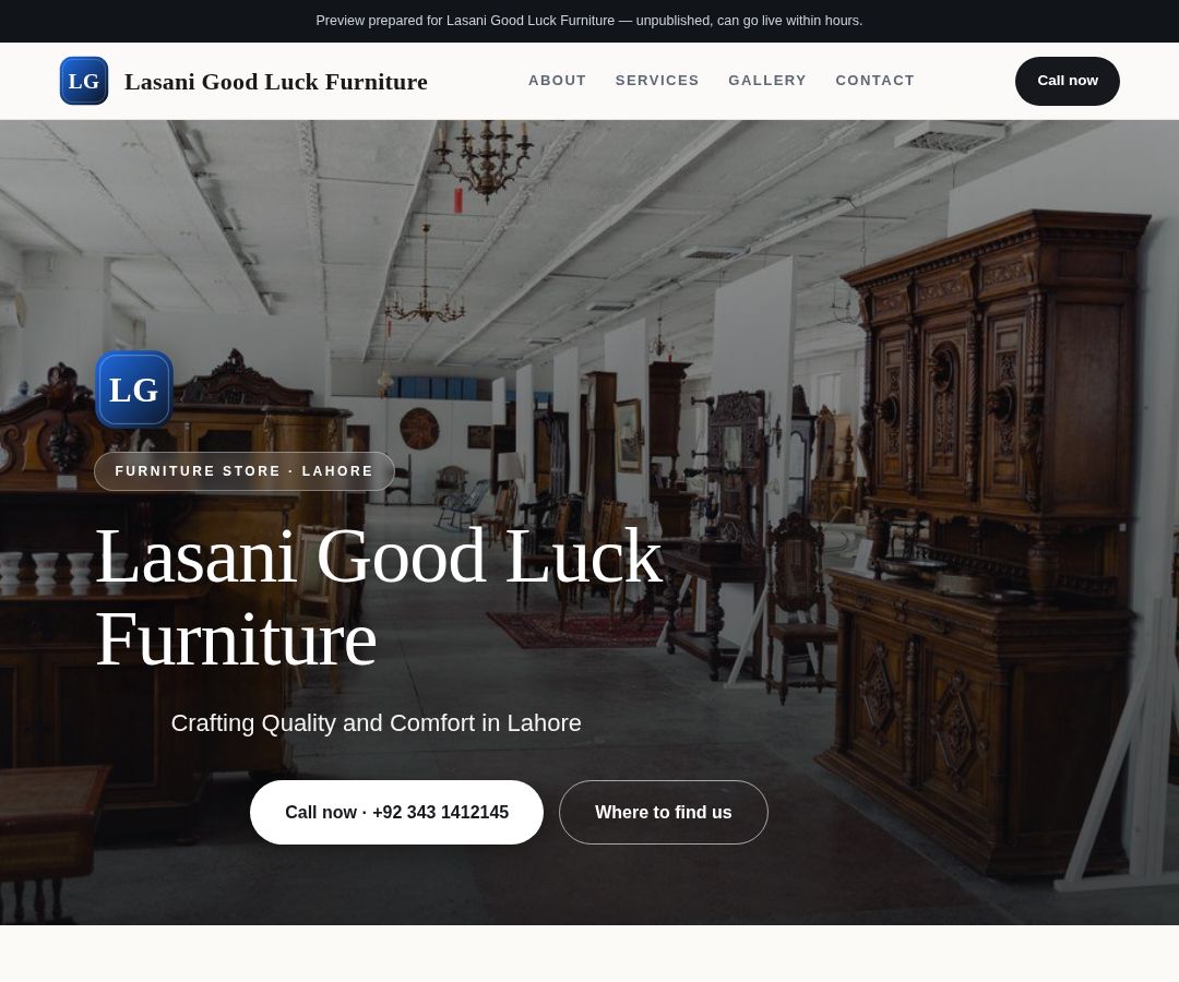 Lasani Good Luck Furniture