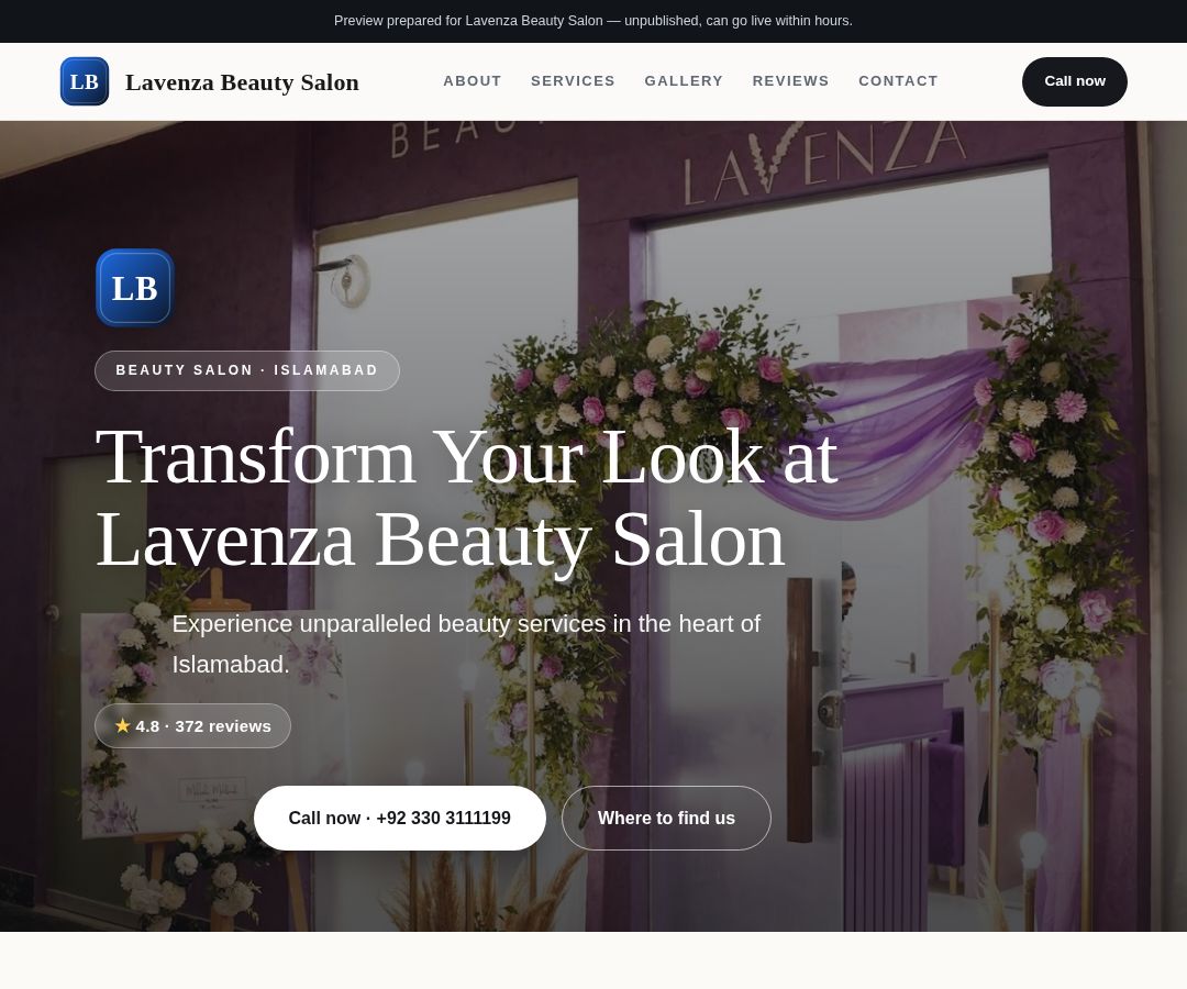 Lavenza Beauty Salon