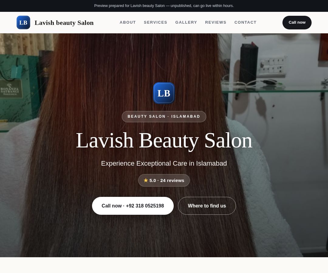 Lavish beauty Salon
