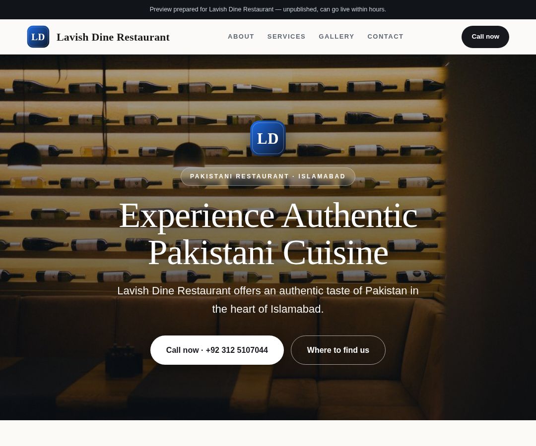 Lavish Dine Restaurant