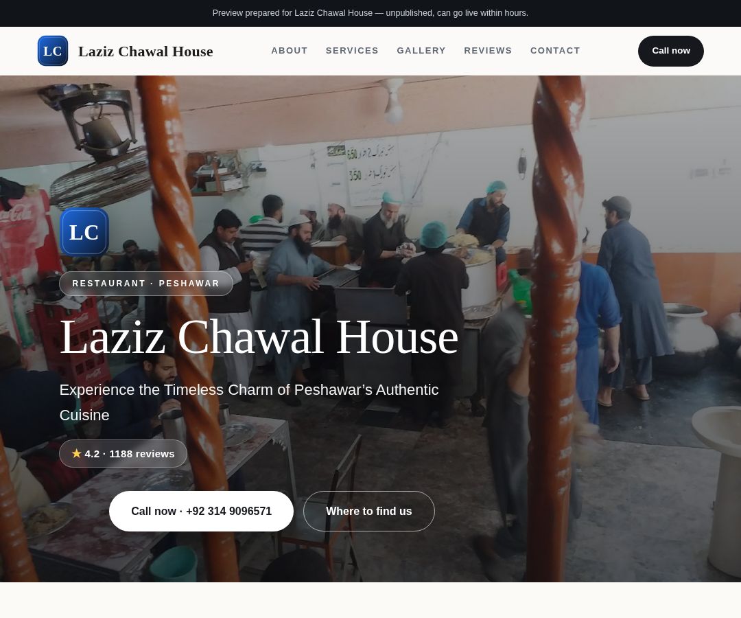 Laziz Chawal House