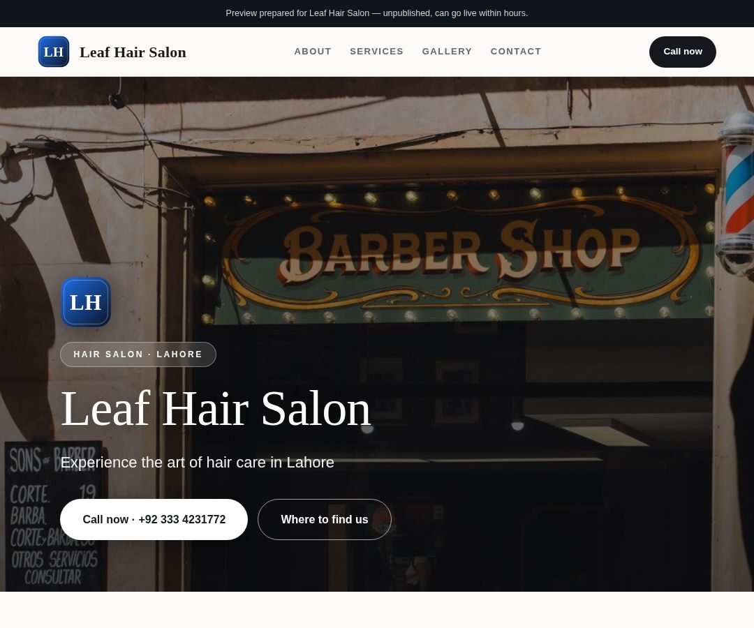 Leaf Hair Salon