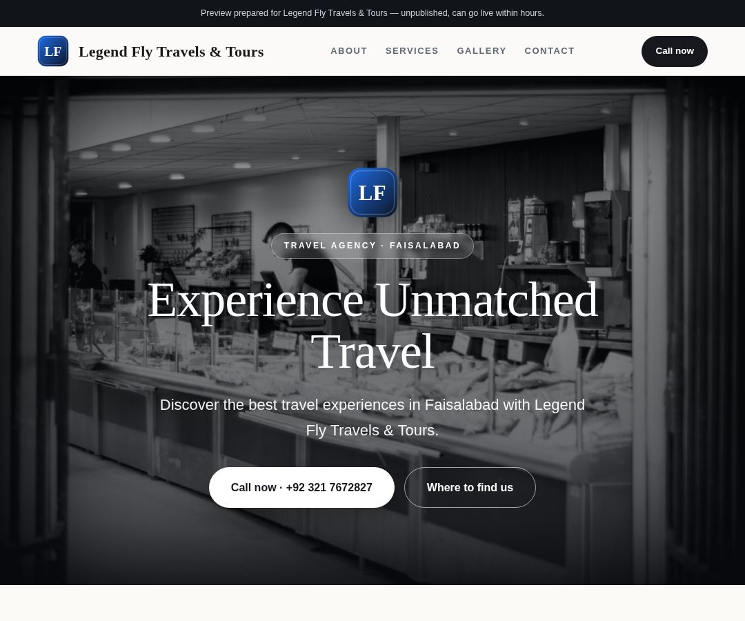 Legend Fly Travels & Tours
