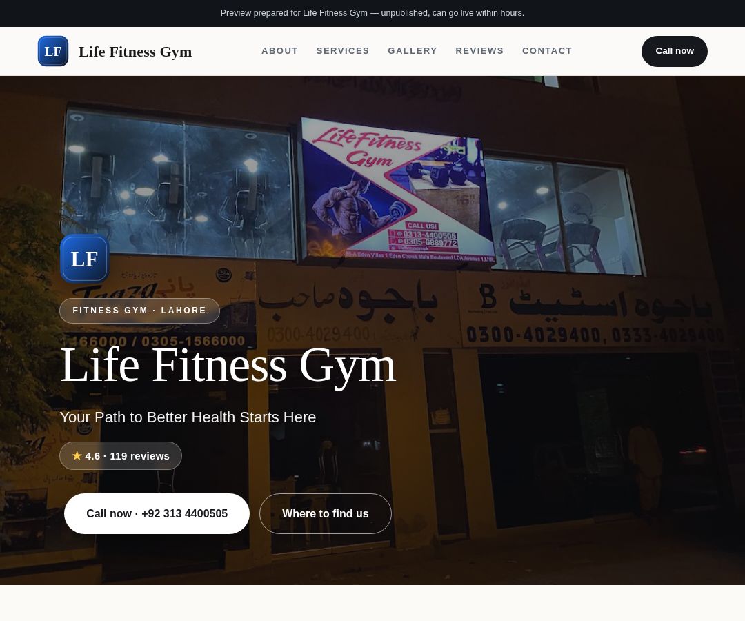 Life Fitness Gym