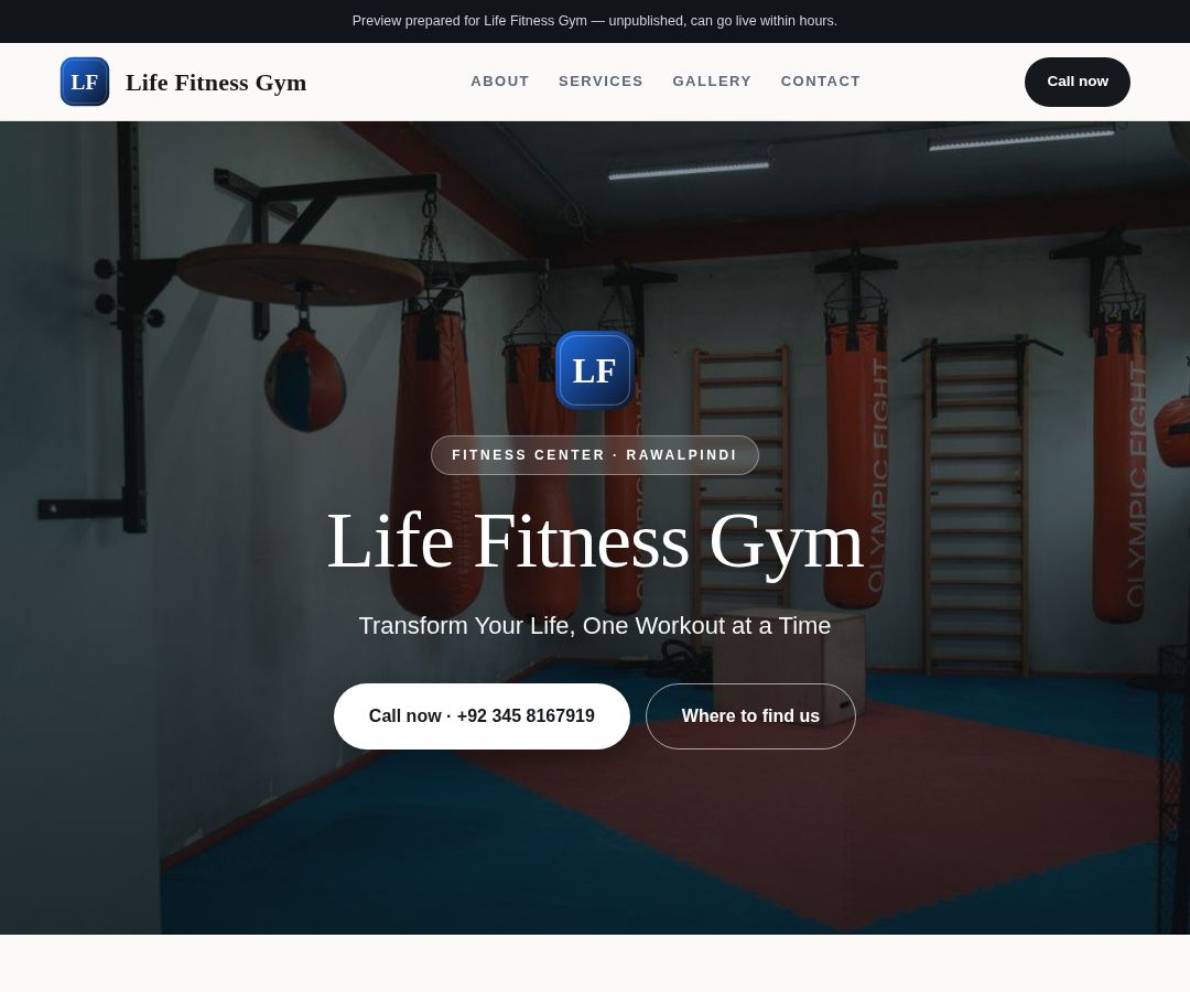 Life Fitness Gym