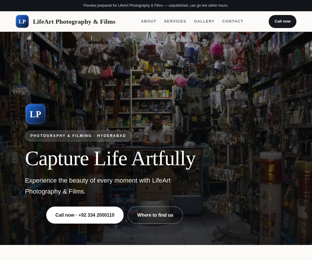 LifeArt Photography & Films