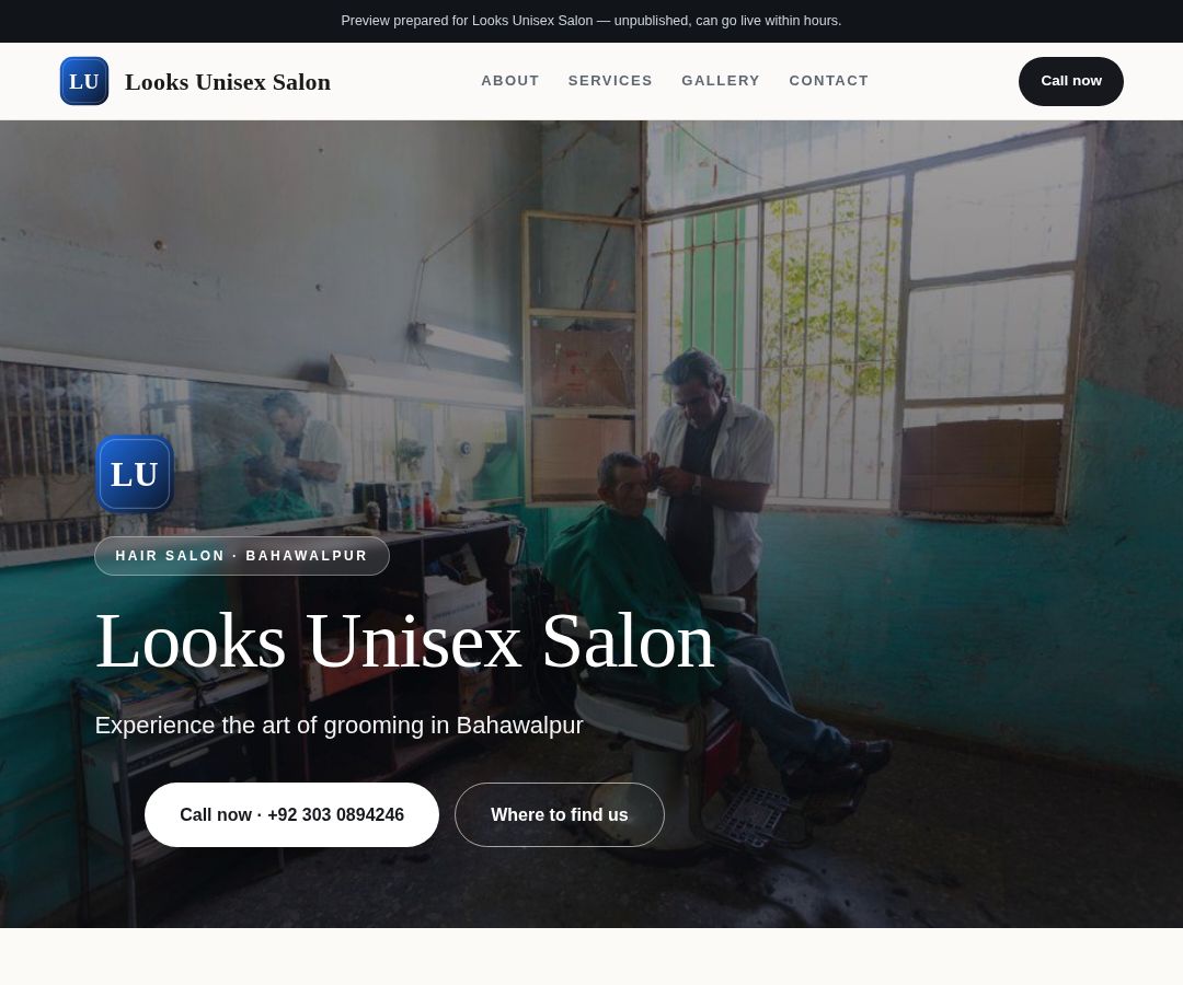 Looks Unisex Salon