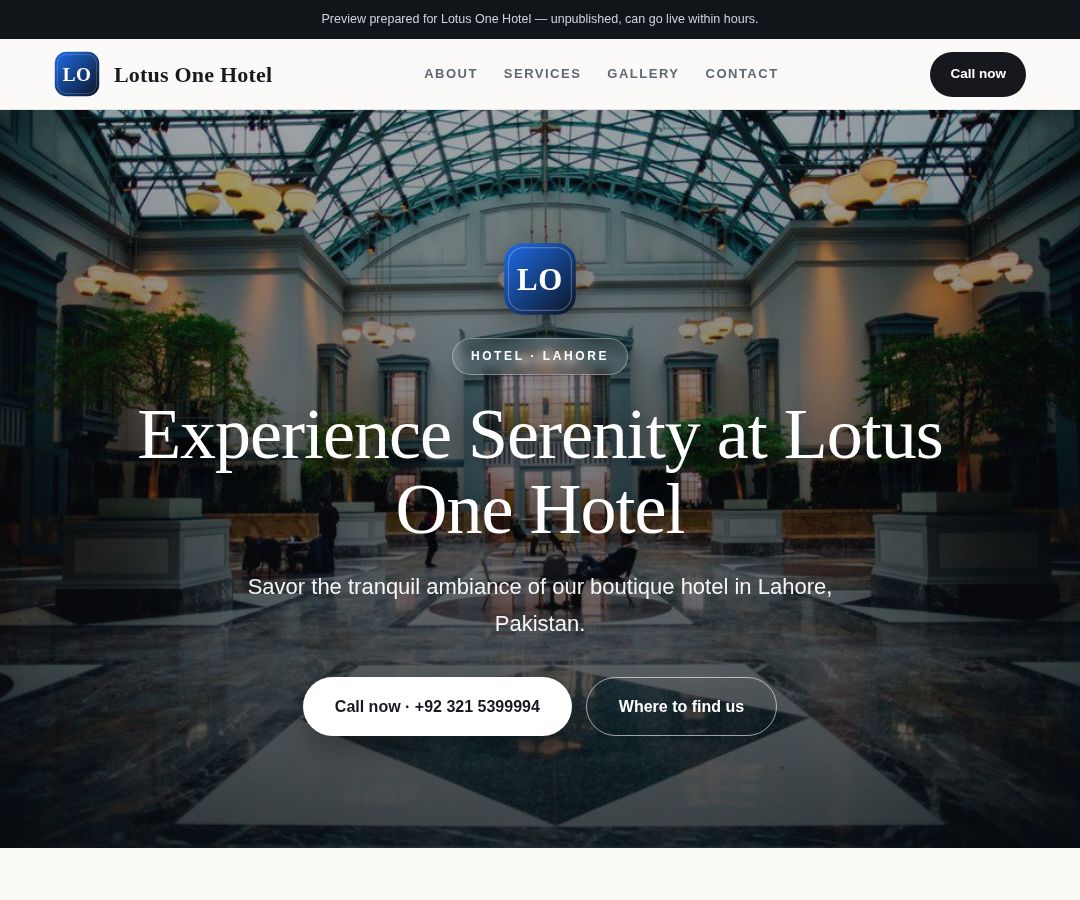 Lotus One Hotel