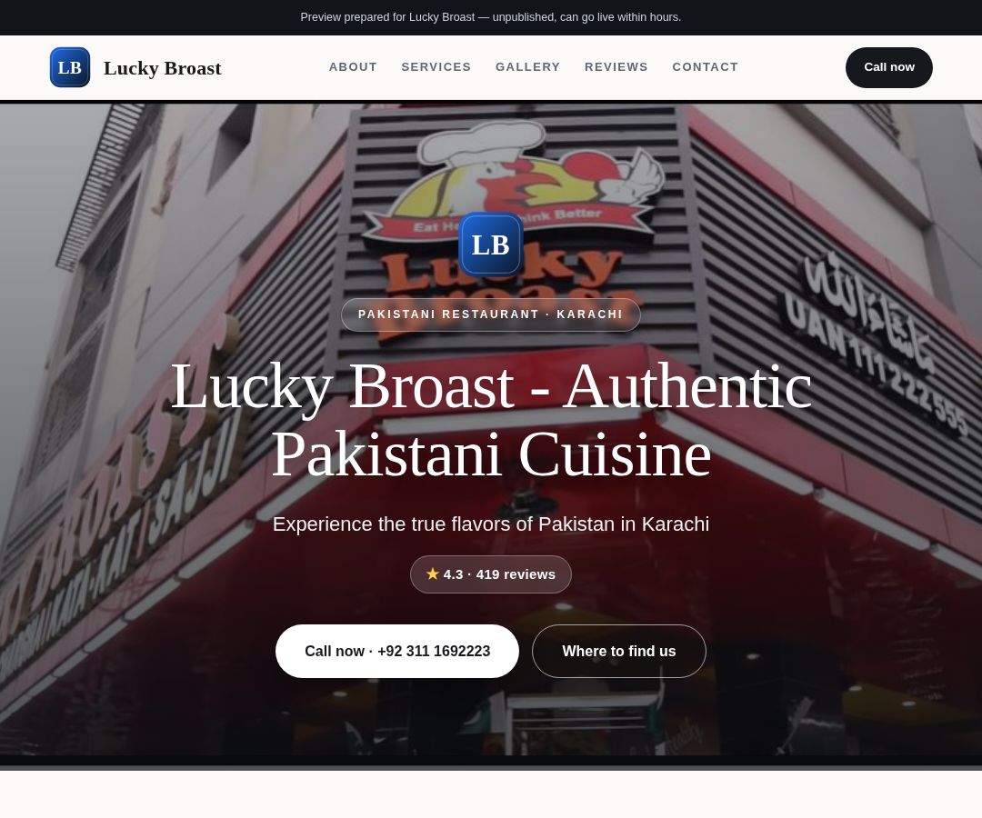 Lucky Broast