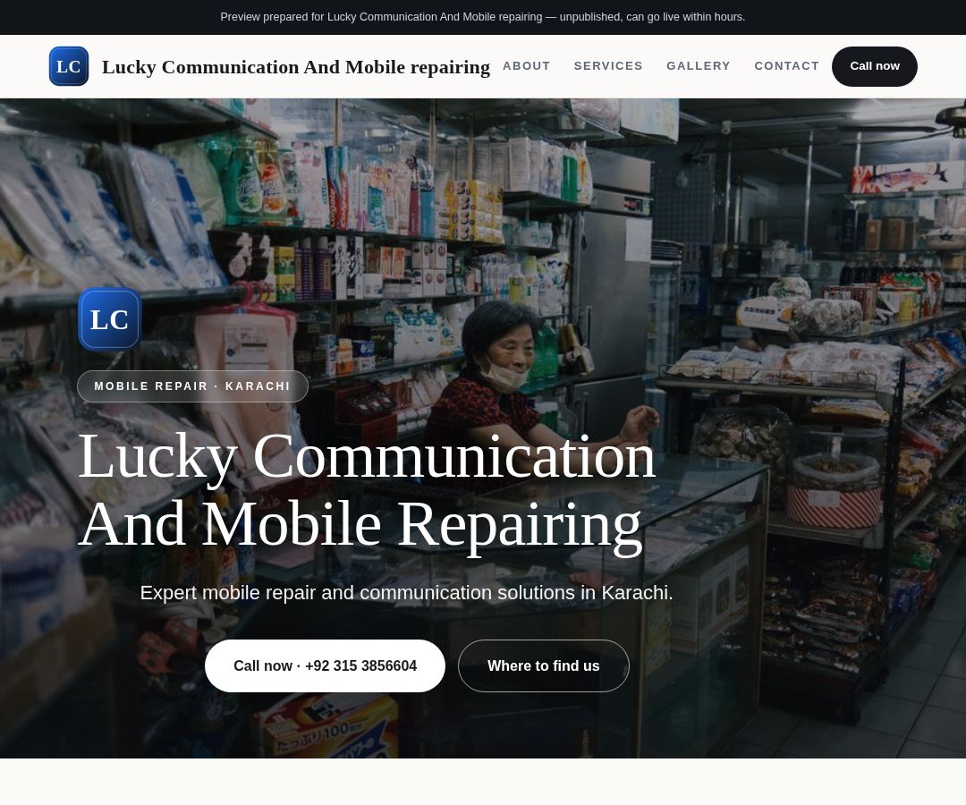 Lucky Communication And Mobile repairing