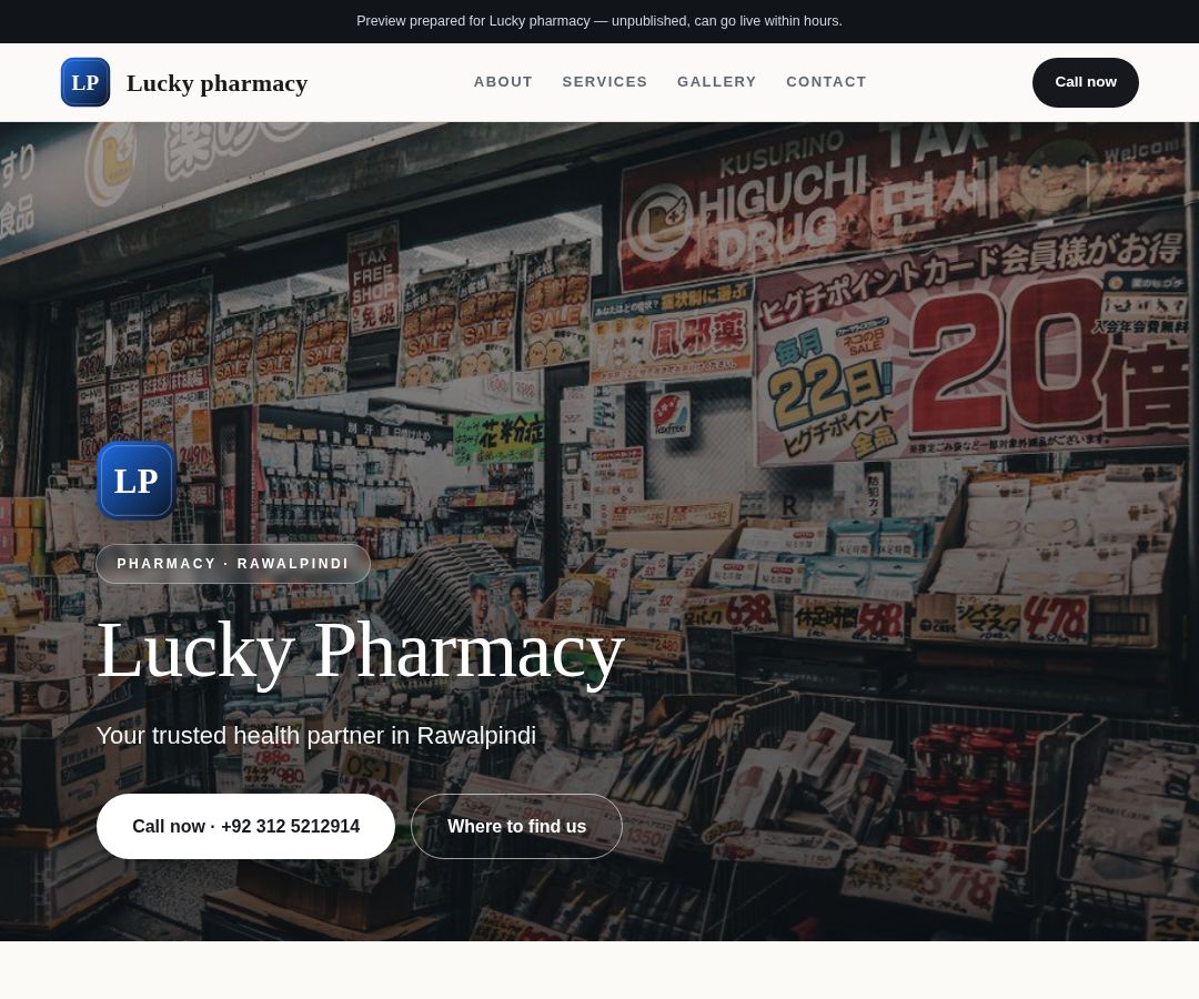 Lucky pharmacy