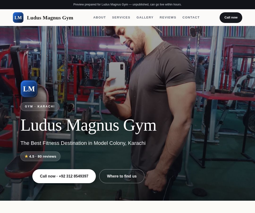 Ludus Magnus Gym
