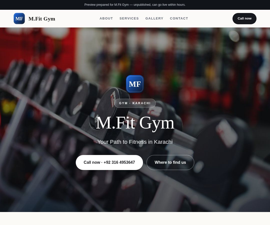 M.Fit Gym